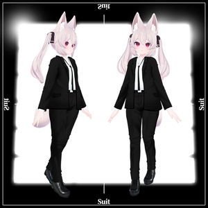 「カリン」専用【3D衣装モデル】スーツ 缩略图 2