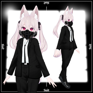 「カリン」専用【3D衣装モデル】スーツ 缩略图 3