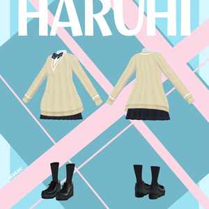 「シアン」専用【3D衣装モデル】HARUHI「春日」 缩略图 5