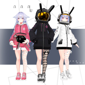 「桔梗」専用【3D衣装モデル】SpaceRabbit 缩略图 2