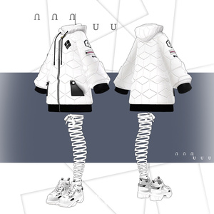 「カリン」専用【3D衣装モデル】SpaceRabbit 缩略图 4