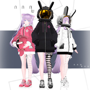 「萌」専用【3D衣装モデル】SpaceRabbit 缩略图 2