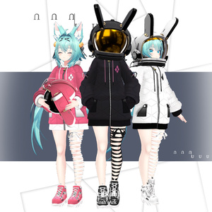 「竜胆」専用【3D衣装モデル】SpaceRabbit 缩略图 2