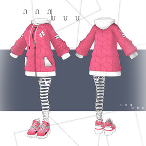 「龍のヨルちゃん」専用【3D衣装モデル】SpaceRabbit 缩略图 5