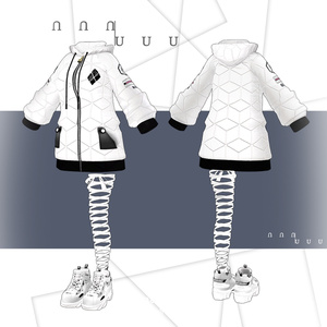 「龍のヨルちゃん」専用【3D衣装モデル】SpaceRabbit 缩略图 4
