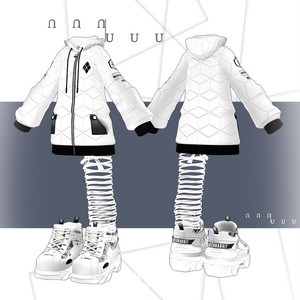 「まめひなた」専用【3D衣装モデル】SpaceRabbit 缩略图 4