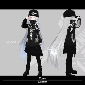 「ゾメちゃん」専用【3D衣装モデル】Denver 缩略图 2