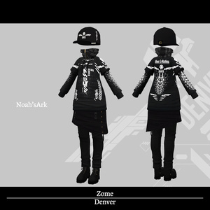 「ゾメちゃん」専用【3D衣装モデル】Denver 缩略图 4