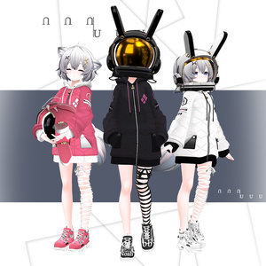 「アッシュ/セフィラ」専用【3D衣装モデル】SpaceRabbit 缩略图 4