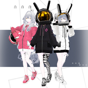 「ルルネ」専用【3D衣装モデル】SpaceRabbit 缩略图 2