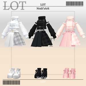 「ルルネ」専用【3D衣装モデル】LOT 缩略图 3