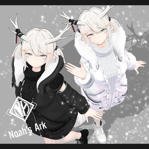 「龍のヨルちゃん」専用【3D衣装モデル】Fulluffe（フルッフェ）