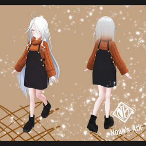 「ゾメちゃん」専用【3D衣装モデル】CaffeMocha（カフェモカ） 缩略图 2
