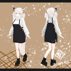 「龍のヨルちゃん」専用【3D衣装モデル】CaffeMocha（カフェモカ） 缩略图 3