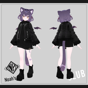 「シフォン-Chiffon-」「ショコラ-Chocolat-」専用【3D衣装モデル】CLUB 缩略图 4