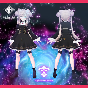 「マヌカ」専用【3D衣装モデル】ナイトメアRemake 缩略图 3
