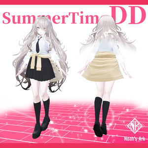 「ナナセ・ノワール」専用【3D衣装モデル】夏制服/サマータイムDD 缩略图 3