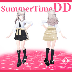 「しなの」専用【3D衣装モデル】夏制服/サマータイムDD 缩略图 3