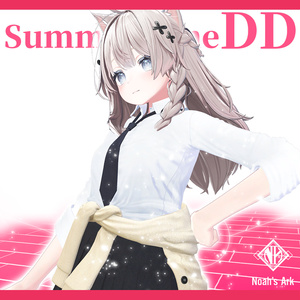 「しなの」専用【3D衣装モデル】夏制服/サマータイムDD 缩略图 2