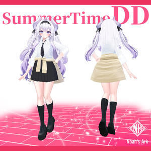「愛莉」専用【3D衣装モデル】夏制服/サマータイムDD 缩略图 3