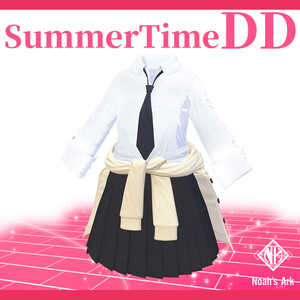 「真央」専用【3D衣装モデル】夏制服/サマータイムDD 缩略图 5