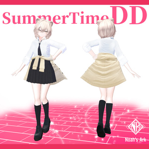 「真央」専用【3D衣装モデル】夏制服/サマータイムDD 缩略图 3