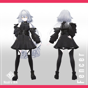 「ルルネ」専用【3D衣装モデル】フェンサー / Fencer 缩略图 3