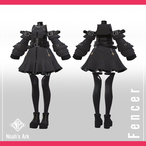 「真央」専用【3D衣装モデル】フェンサー / Fencer 缩略图 4