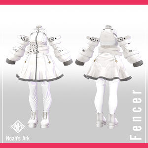 「ミルティナ」専用【3D衣装モデル】フェンサー / Fencer 缩略图 5