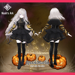 「ナナセ・ノワール」専用【3D衣装モデル】スプーキーマーリン / SpookyMarlin 缩略图 3