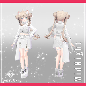 「マヌカ」専用【3D衣装モデル】ミッドナイト / MidNight 缩略图 3
