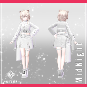 「真央」専用【3D衣装モデル】ミッドナイト / MidNight 缩略图 3