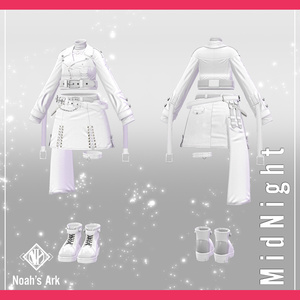 「真央」専用【3D衣装モデル】ミッドナイト / MidNight 缩略图 5