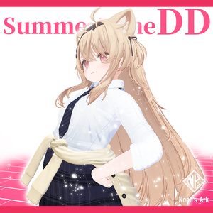 「エク」専用【3D衣装モデル】夏制服/サマータイムDD 缩略图 2