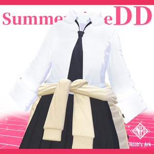 「エク」専用【3D衣装モデル】夏制服/サマータイムDD 缩略图 10