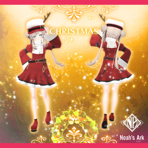 「マヌカ」専用【3D衣装モデル】キャンディスCHRISTMAS 缩略图 3