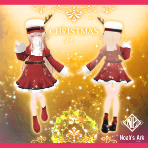「エク」専用【3D衣装モデル】キャンディスCHRISTMAS 缩略图 3