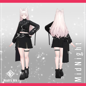 「ルミナ - LUMINA」専用【3D衣装モデル】ミッドナイト / MidNight 缩略图 2