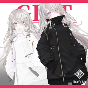 「ナナセ・ノワール」専用【3D衣装モデル】GRIT / グリット