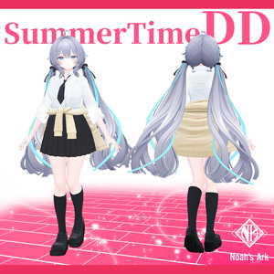 「ラムネ」専用【3D衣装モデル】夏制服/サマータイムDD 缩略图 3