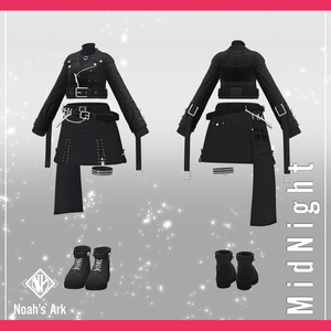 「しなの」専用【3D衣装モデル】ミッドナイト / MidNight 缩略图 4