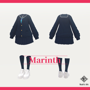 「エク」専用【3D衣装モデル】マリンス / Marinth 缩略图 5