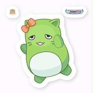 ぴにゃこら太・杏のうさぎステッカー