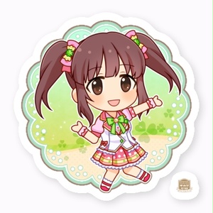 緒方智絵里 ステッカー
