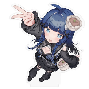 真白まゆ一周年記念グッズ 全部セット一周年記念グッズ　三つ葉ちょこ まななつ3周年記念グッズ】アクリルスタンド｜にじさんじ