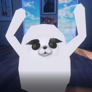 EggDoggo with EYEBROWS! 256 poly エッグドッグ Quest!