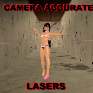 Camera Accurate Lasers VRChat UDON  カメラの正確なレーザー