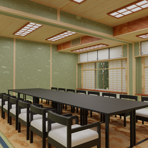 大広間BlenderDATA