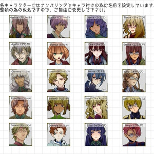 顔アイコン【FaceIcon2】Yellow