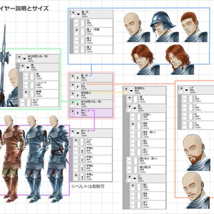 立ち絵素材【兵士Ｃ】